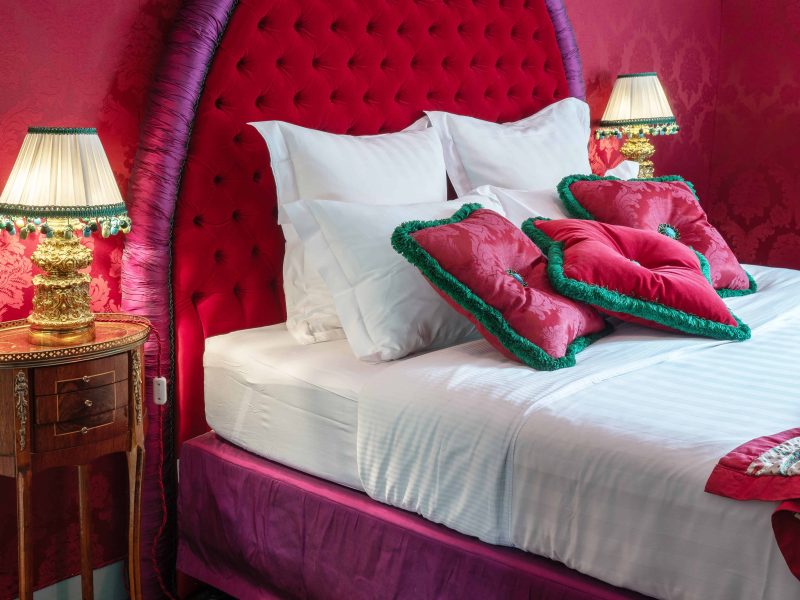 Tête de lit Capitonnée ogive Napoleon III